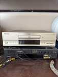 Проигрыватель dvd sacd pioneer dv-717 пульт + Panasonic nv-hd90 VHS