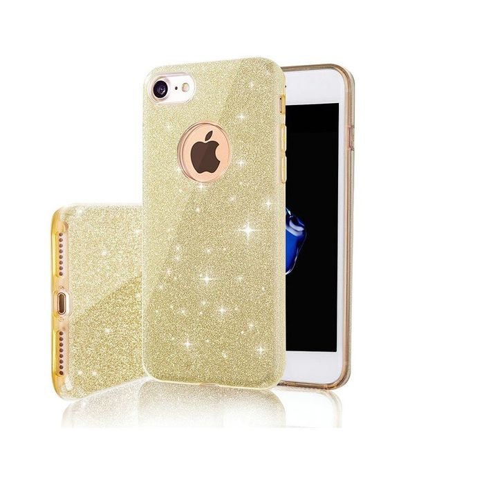 Etui Shining do Samsung Galaxy A55 5G Gold