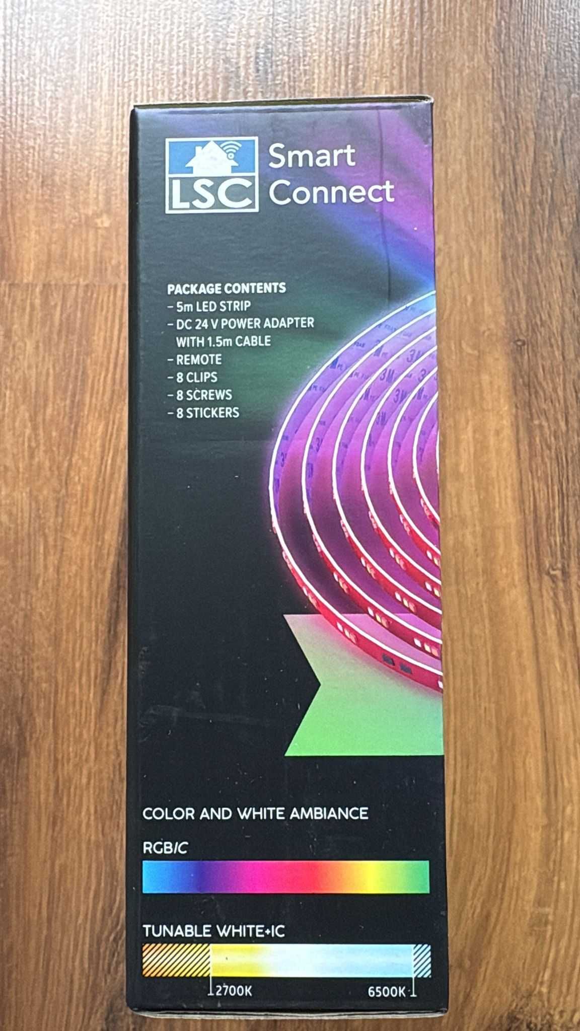 Taśma LSC Smart Connect LED 5 metrów , nowa