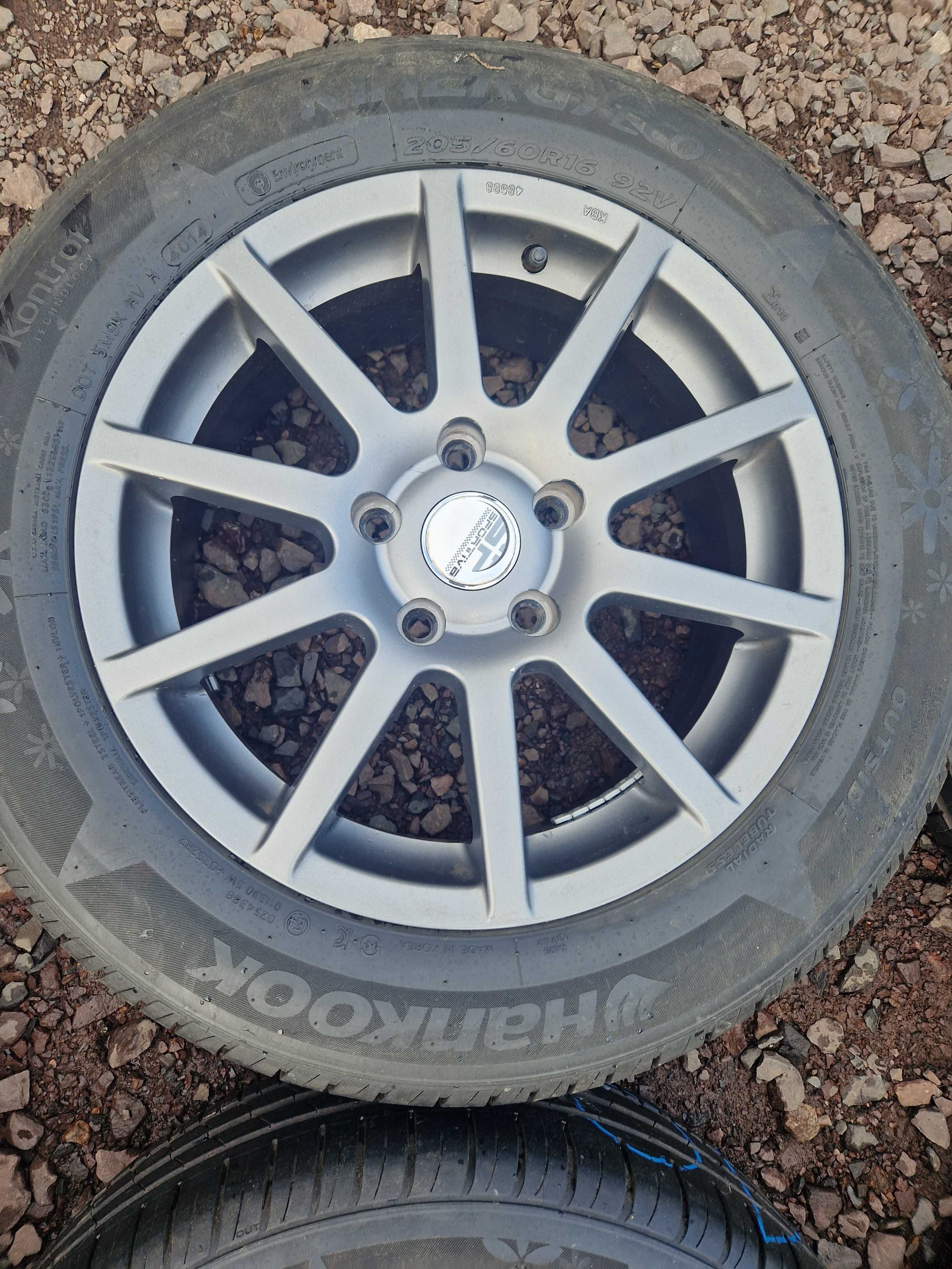 Felgi aluminiowe Diewe Hyundai Kia Mazda 5x114,3 7JJx16 ET48 Kpl.