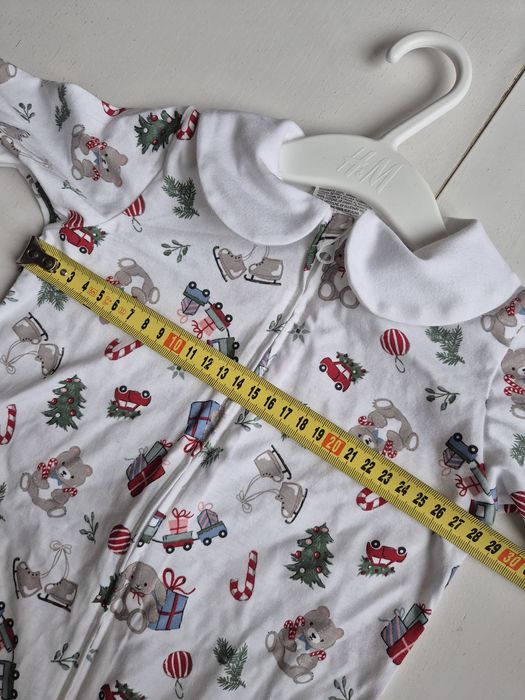 Новорічний чоловічок з комірцем H&M, 6-9 місяців, 74
