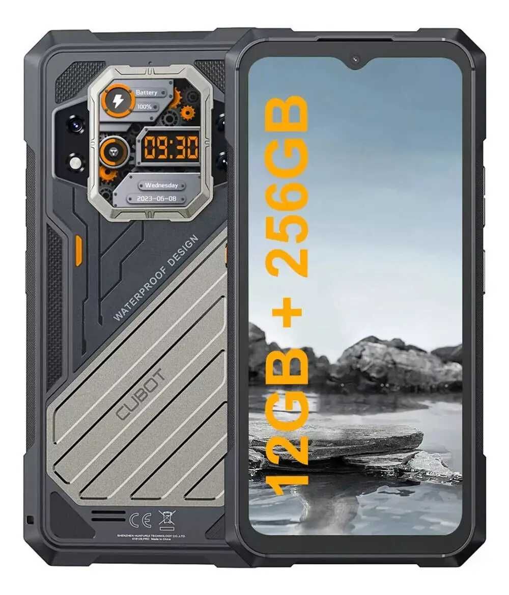 Смартфон Cubot KingKong X 16/256/512Gb 10200mAh 120Hz 100Mpx + стекло