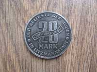 moneta getto łódź 1943 20 marek