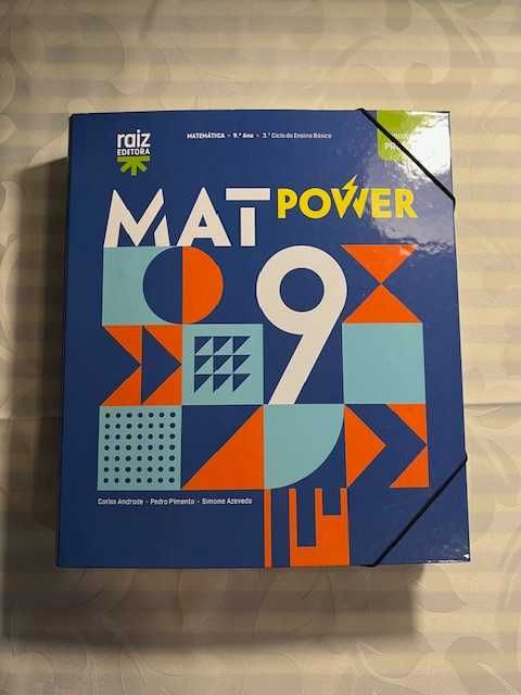 MatPower9 - Matemática - 9º ano - Projecto Professor - Novo