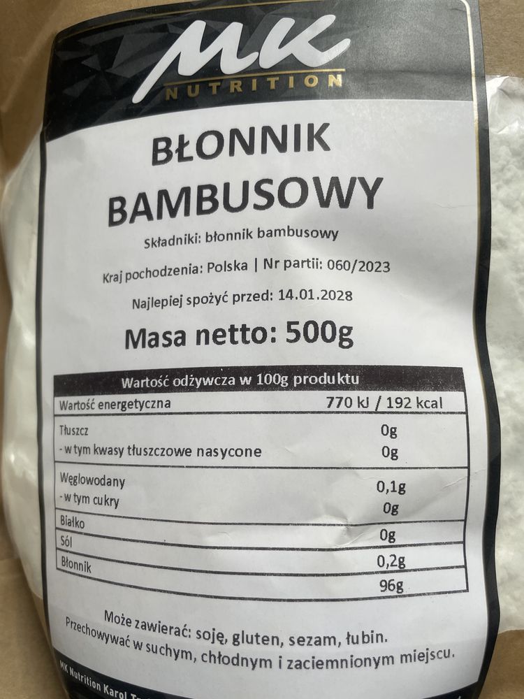 Keto blonnik bambusowy