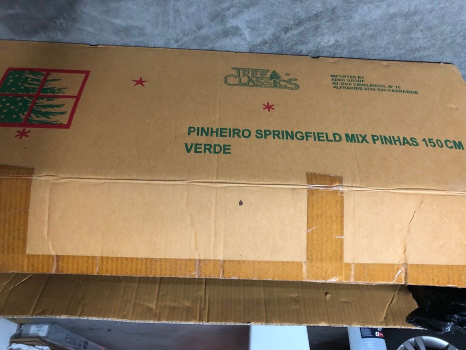 Árvore de natal com pinhas Leroy Merlin 150 cm