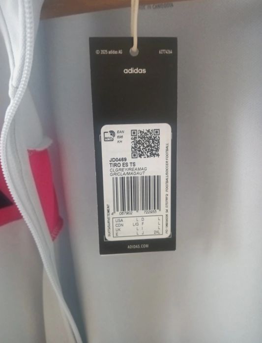 Nowy Męski Dres Adidas rozmiar L orginał
