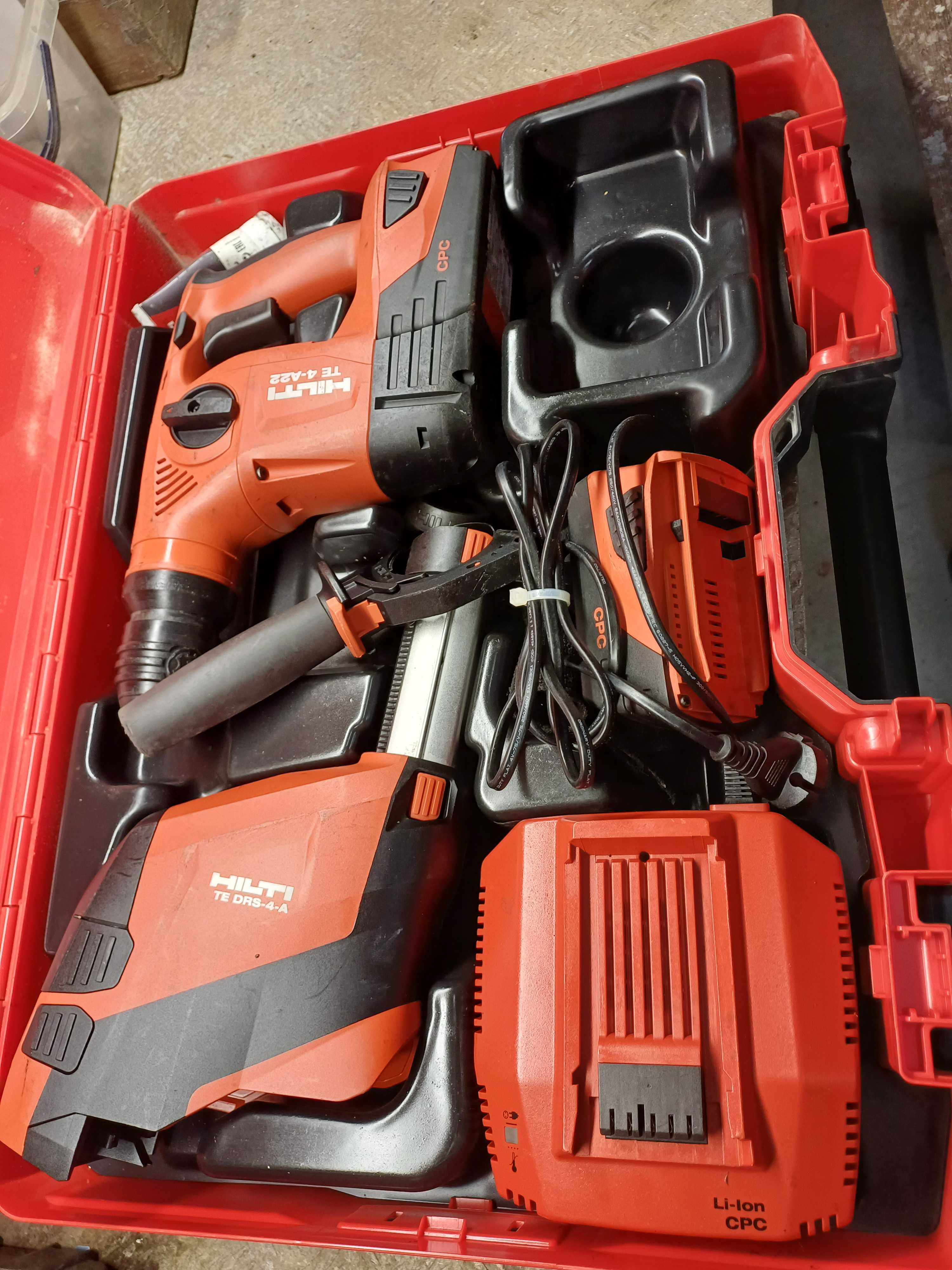 Hilti TE 4-A22 - akumulatorowa młotowiertarka udarowa, SDS Plus