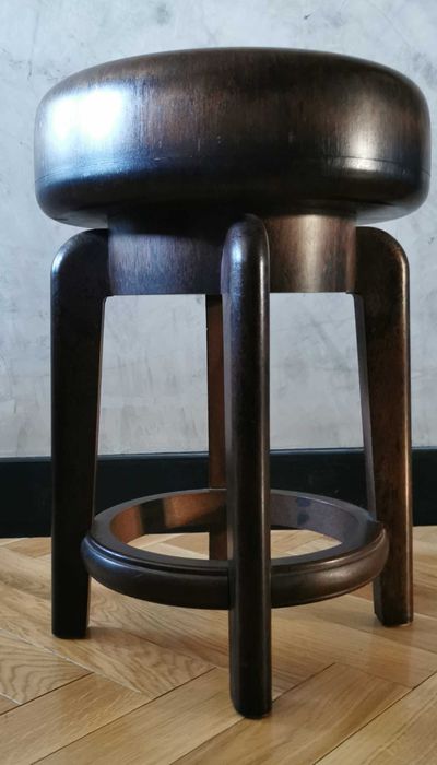 Stary taboret z bakelitu, UNIKAT, Vintage