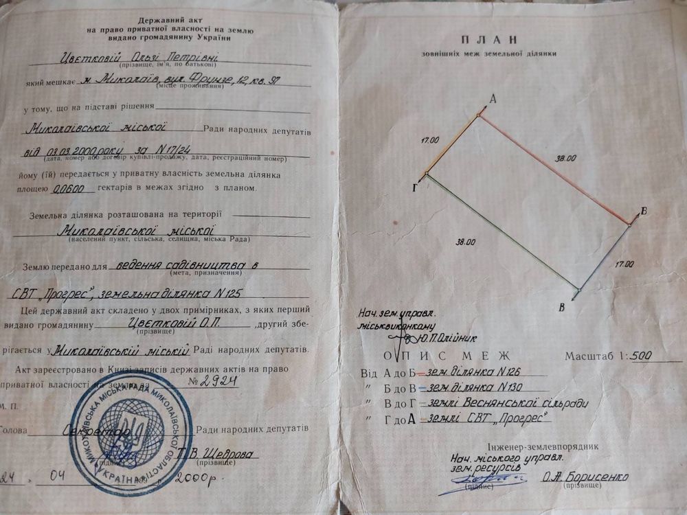 дачна земельна ділянка