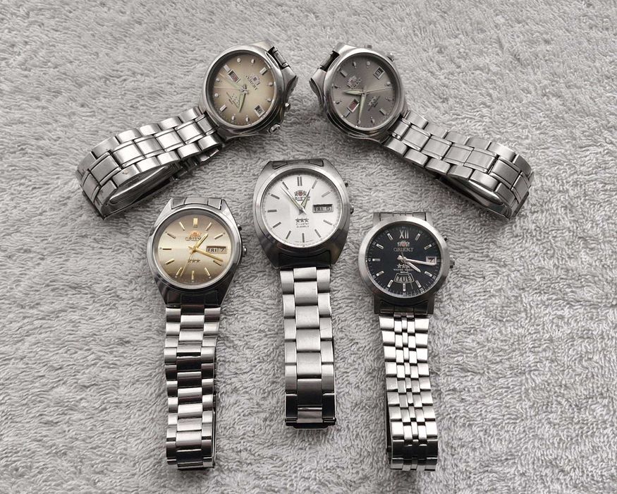 ОРИГИНАЛ! Японские Механические часы Orient Cristal AAA (на ходу)