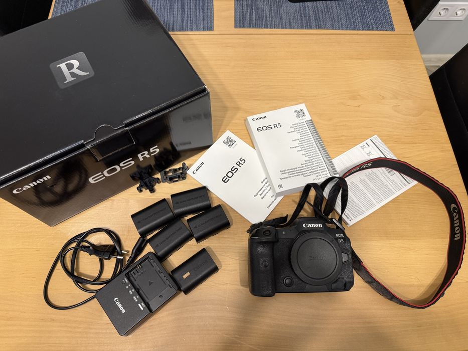 Canon EOS R5 body +4 акб