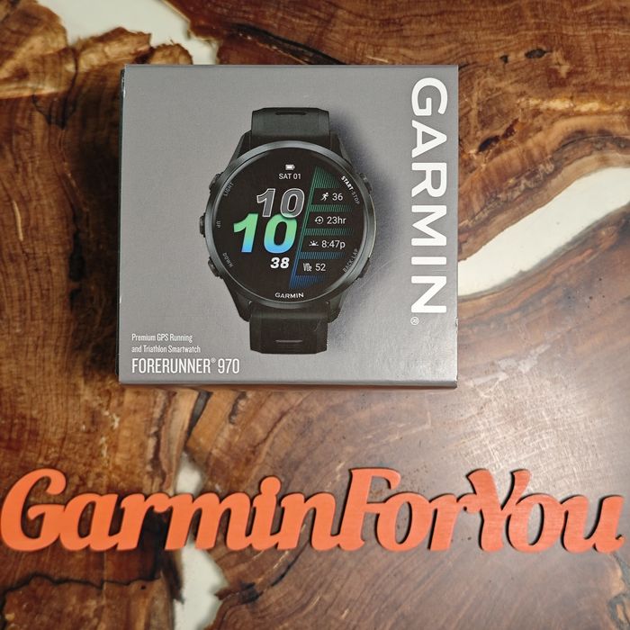 Garmin Forerunner 970 Carbon Grey DLC Titanium 010-02969-10