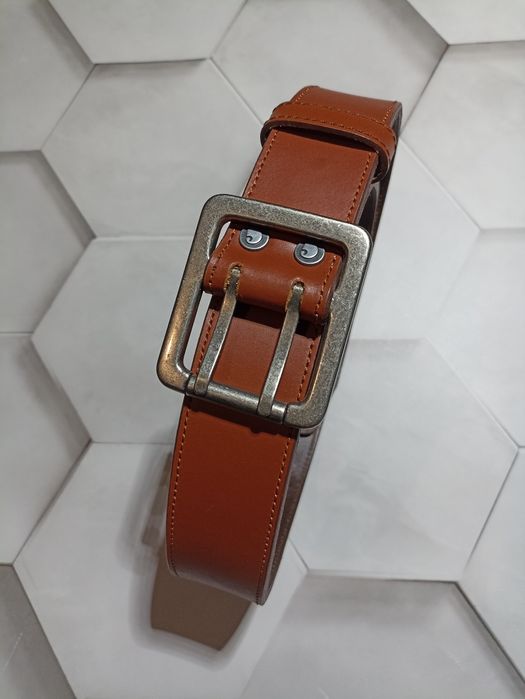 Carhartt Men's Belt with Logo Belt 4.2 Brown Polar Tommy Men's/32