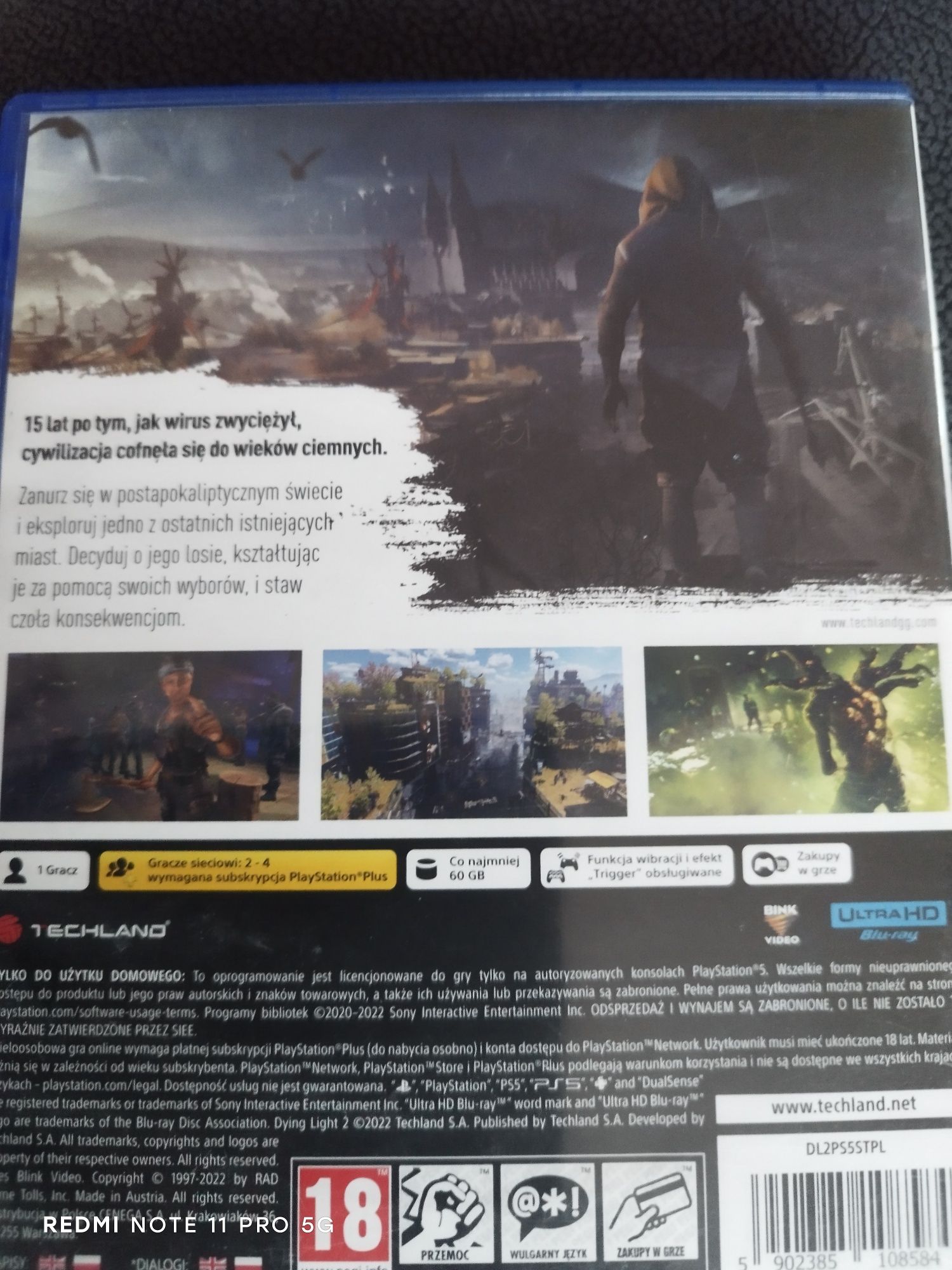 Dying Light 2 PS5 polski dubbing
