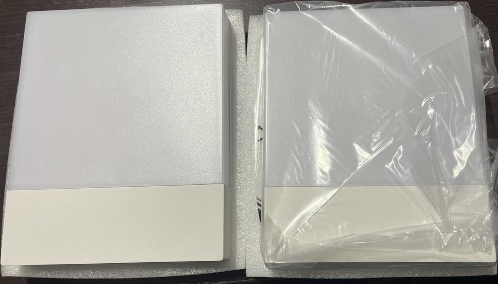 Lampa ścienna, kinkiet zew/wew. LED Klighten 24W BIAŁY 2szt