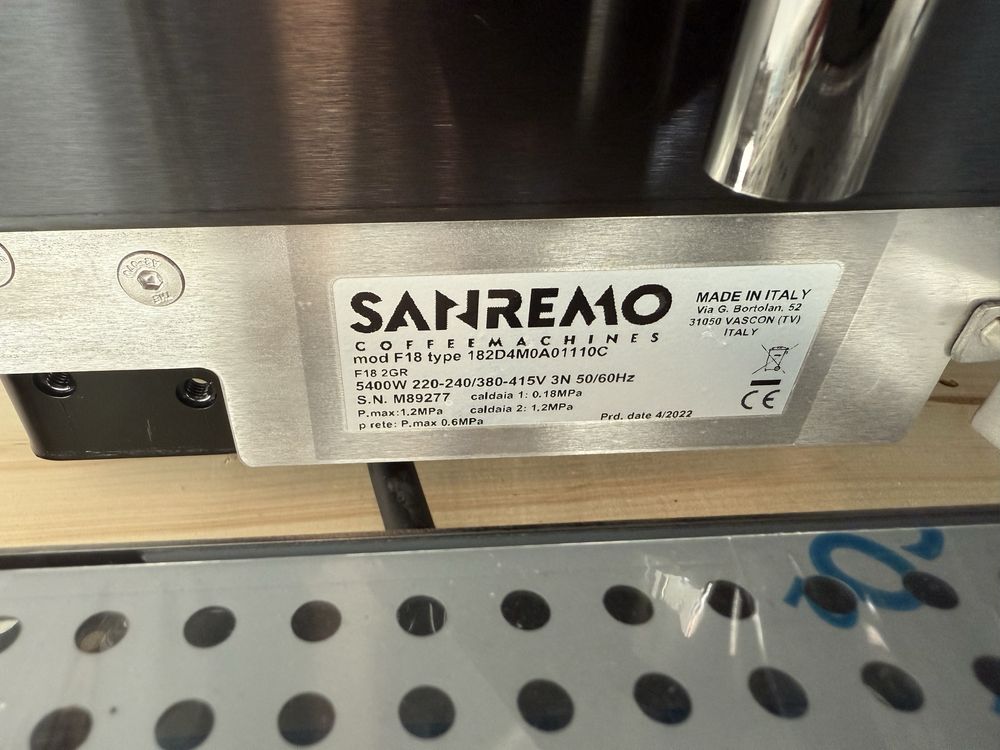 Sanremo f18 2 gr