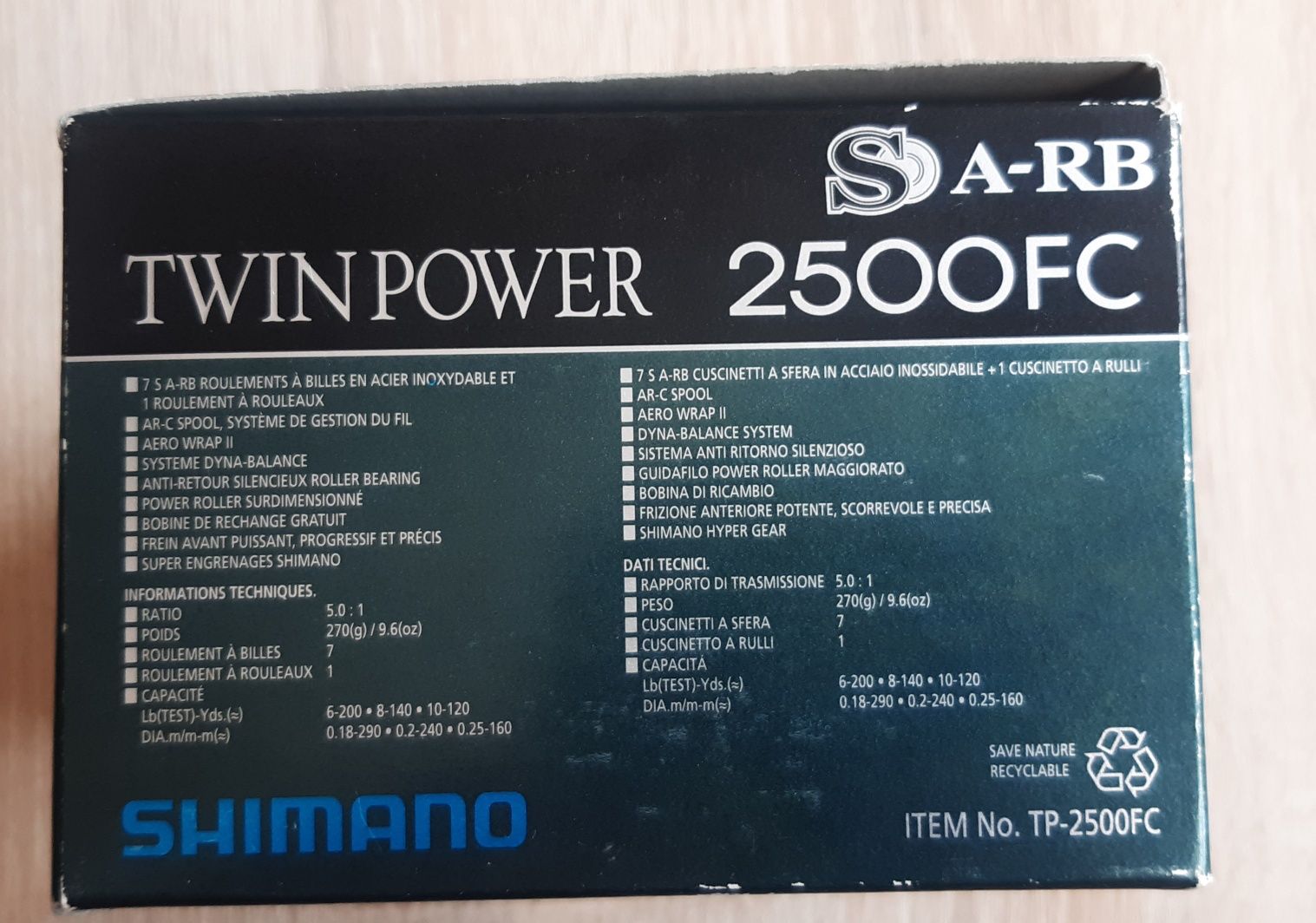 Shimano Twin Power 2500FC