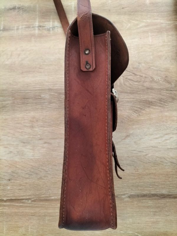 Mala a Tiracolo em Pele - Vintage