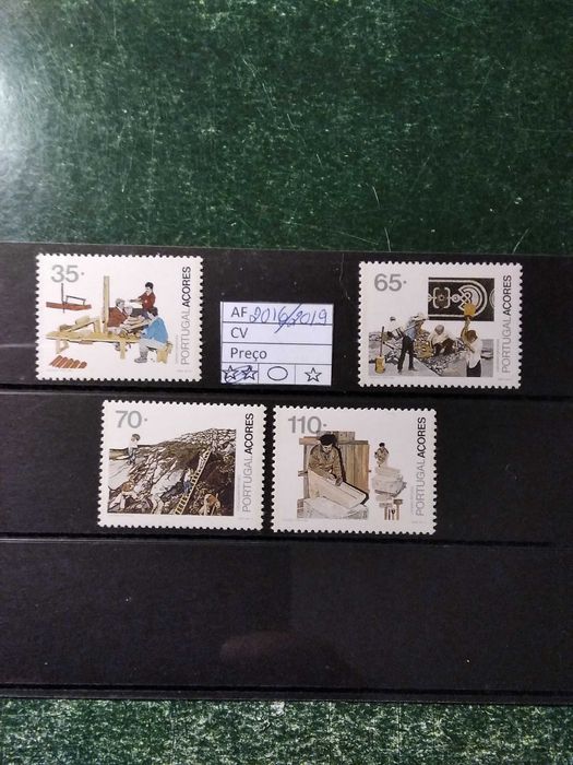 1991 Profissões Típicas Açorianas 2° Grupo MNH **