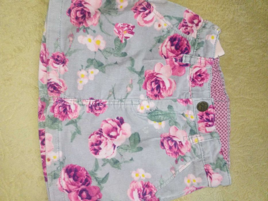 Спідниця велюрова для дівчинки