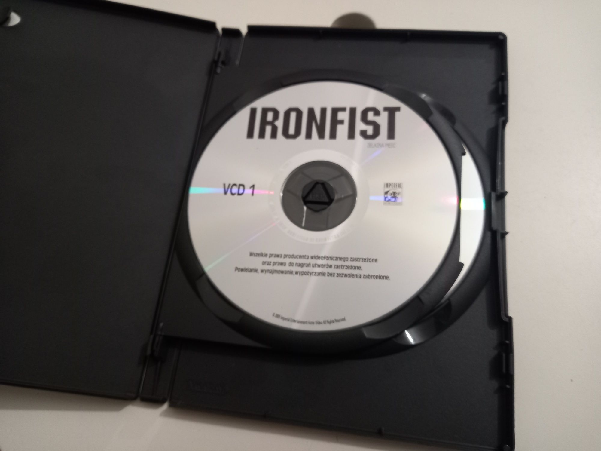 Film Ironfist Video CD