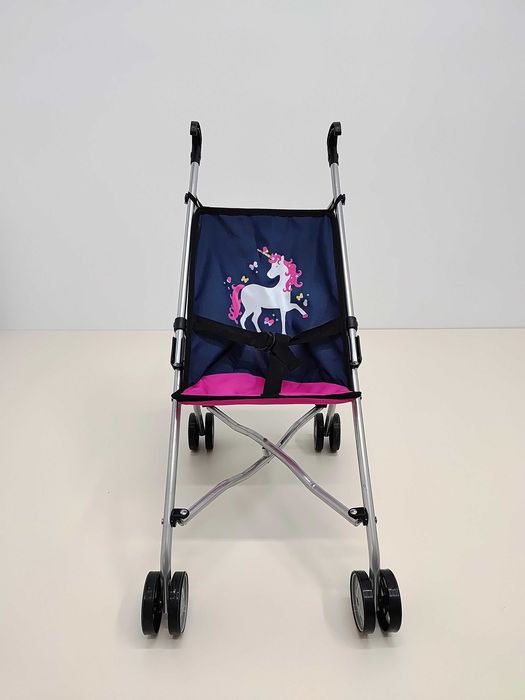Bayer Design 30154AA wózek spacerowy dla lalki z jednorożcem