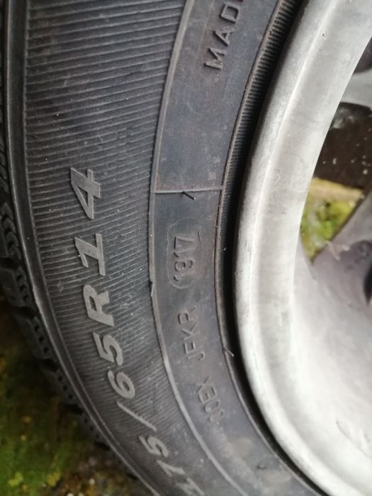 Sprzedam opony zimowe z alufelgami