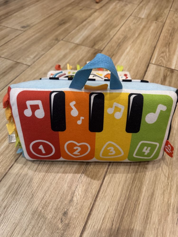 Fisher price miękkie pianinko