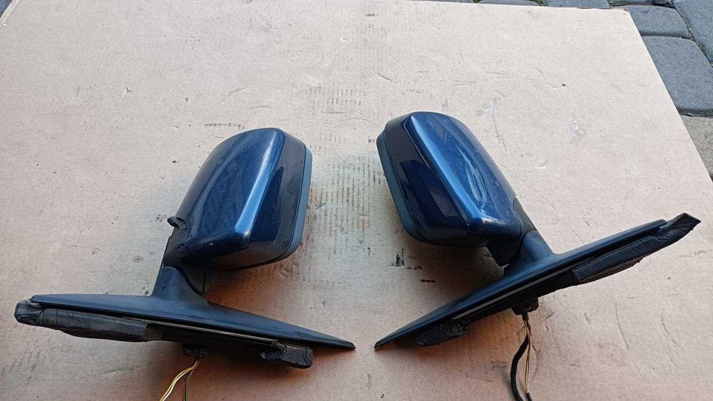 Lusterka Elektrycznie Składane Komplet Prawe+ Lewe BMW E46 Sedan Kombi