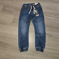 KappAhl nowe spodnie jeansowe 122 cm