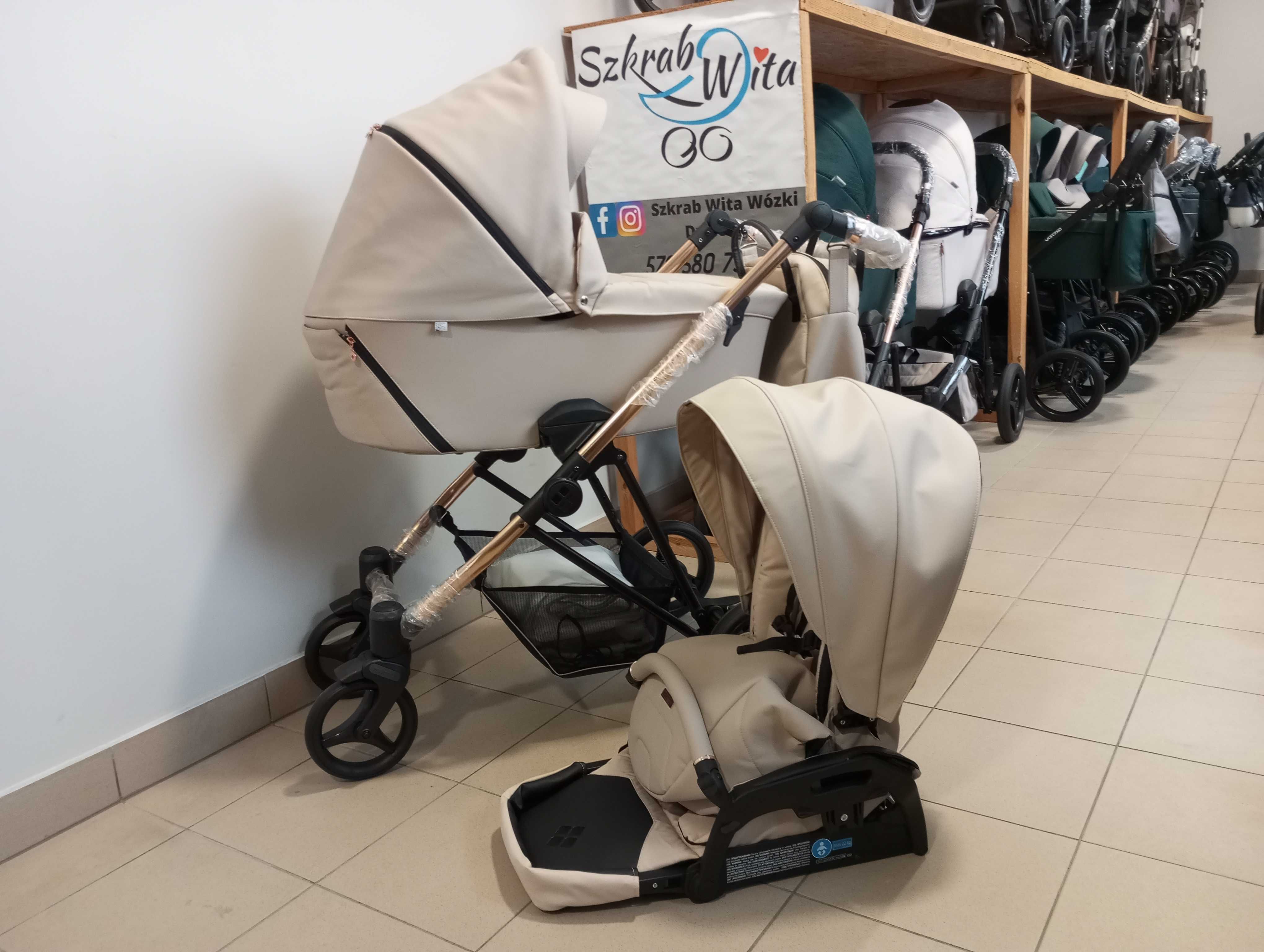 Bebetto Yoddi premium class Szkrab Wita Wózki Dziecięce