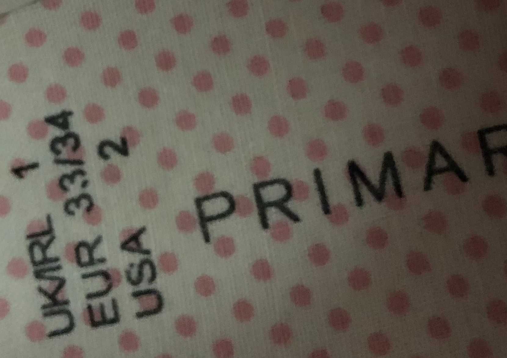 4 pares de Sapatos, n.º 33/34, Primark. Portes grátis!