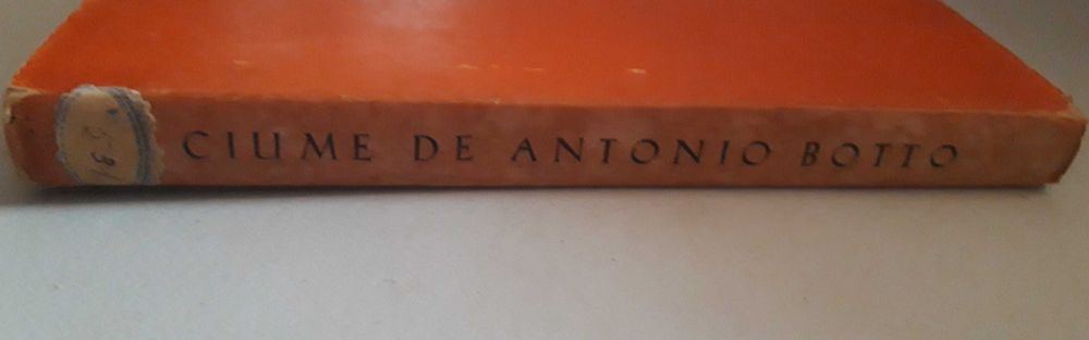 Livro- Ref CxC - António Botto - Ciume
