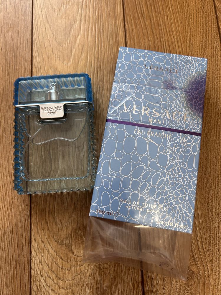 Versace Man Eau Fraiche 100 мл версаче мен фреш оригінал уцінка