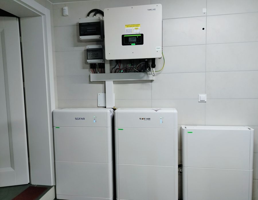Instalacja fotowoltaiczna + magazyn energii OFF GRID
