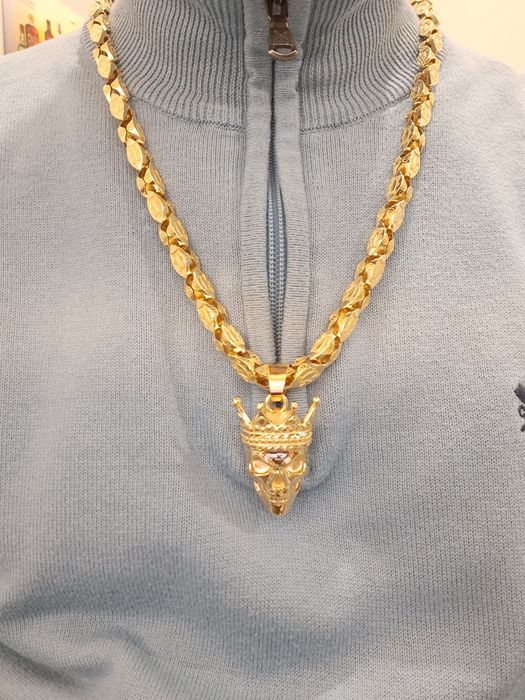 Złota zawieszka Czaha 5.5 cm 585 34 g Nowa