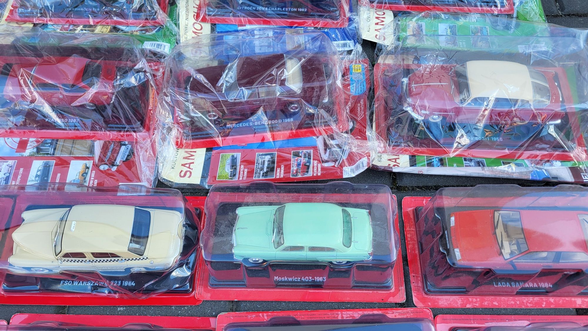 Kultowe samochody prl hachette 1:24 deagostini 1:43 polonez syrena zuk