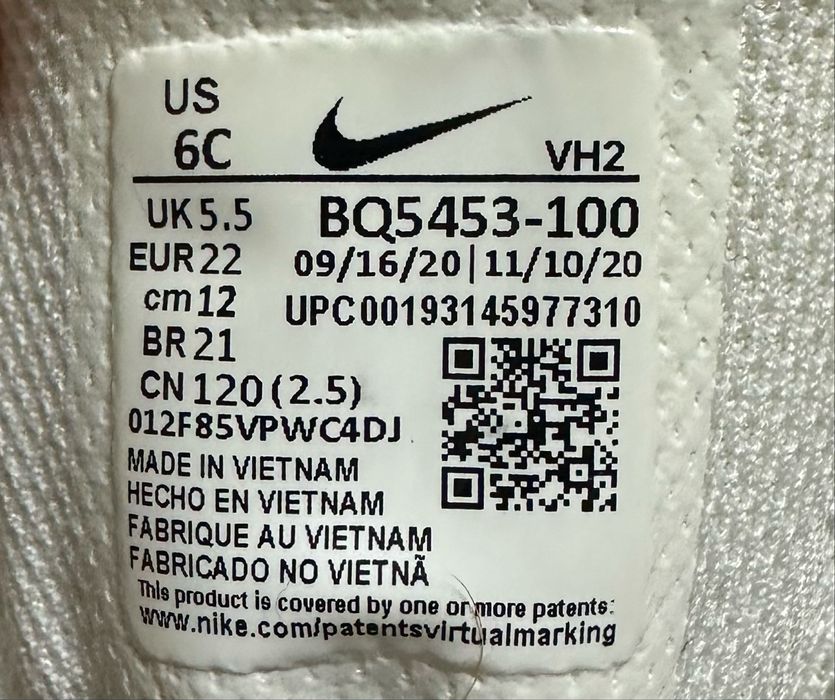 Дитячі кеди Nike Court Borough Low Recraft TD (EUR 22)