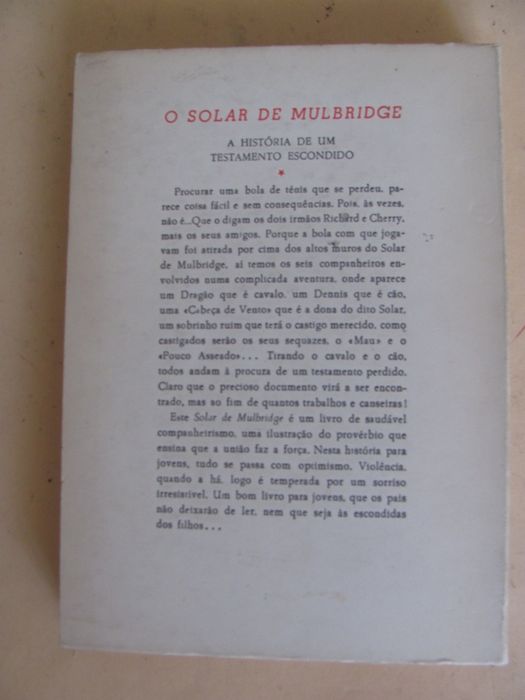 Vintage - O Solar de Mulbridge de James Reeves