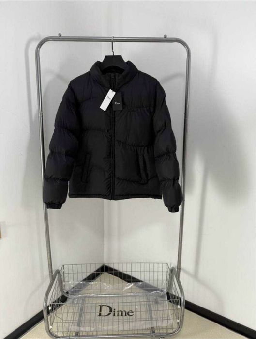 Куртка Dime Jacket / пуховик puffer дайм чорний