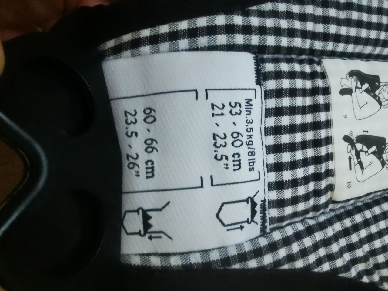 (13) Nosidełko ergonomiczne babybjorn one