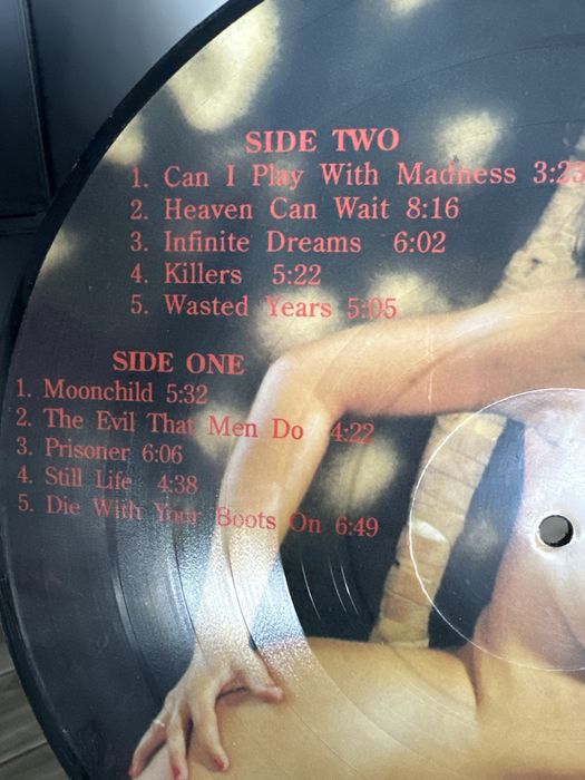 Iron Maiden - Seventh Tour picture disc winyl