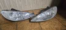 Lampa lewa prawa Peugeot 206 lift przód przednia