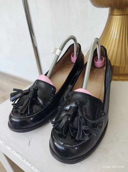 Туфлі лофери вінтаж 37