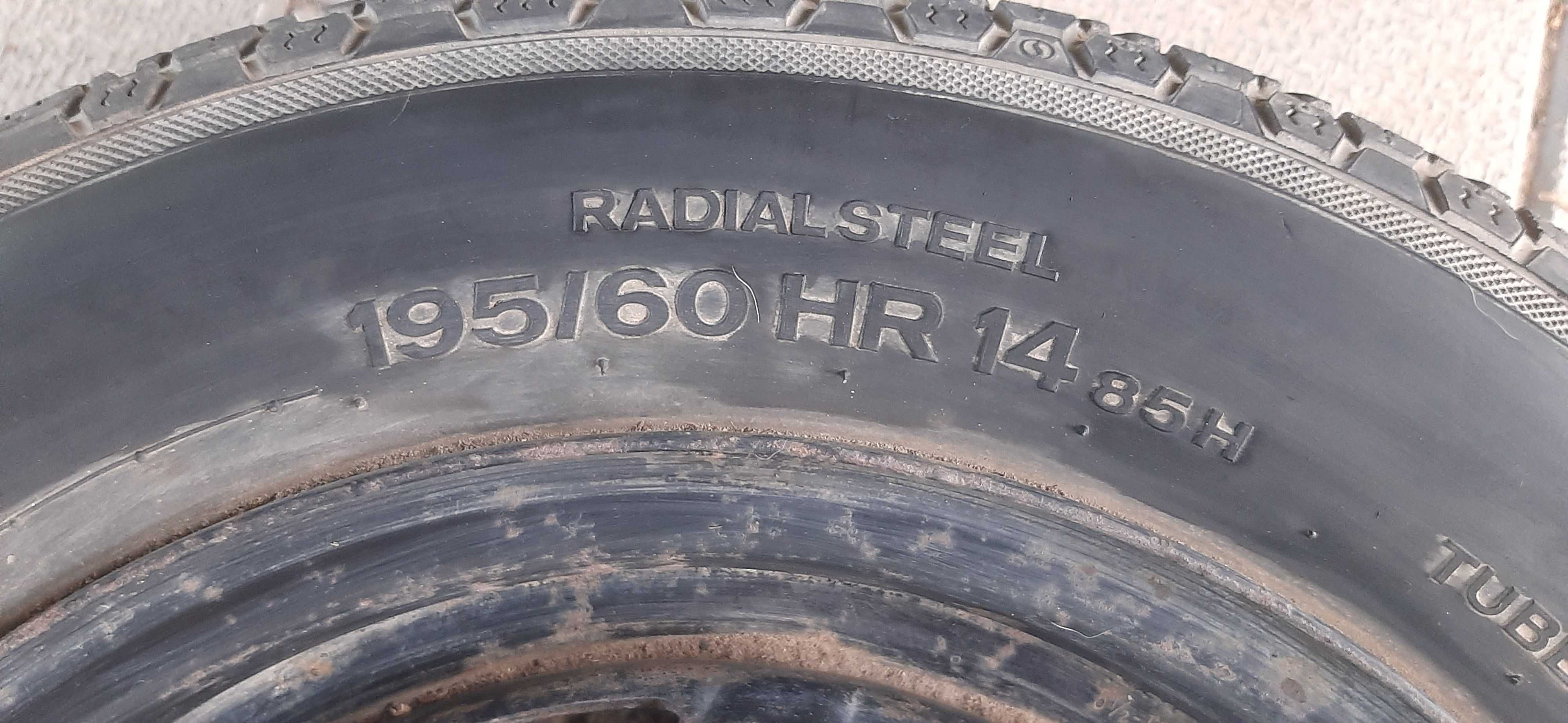 диск з резиною 195х60х14