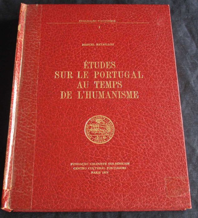 Livro Études sur le Portugal au temps de l'humanisme Marcel Bataillon