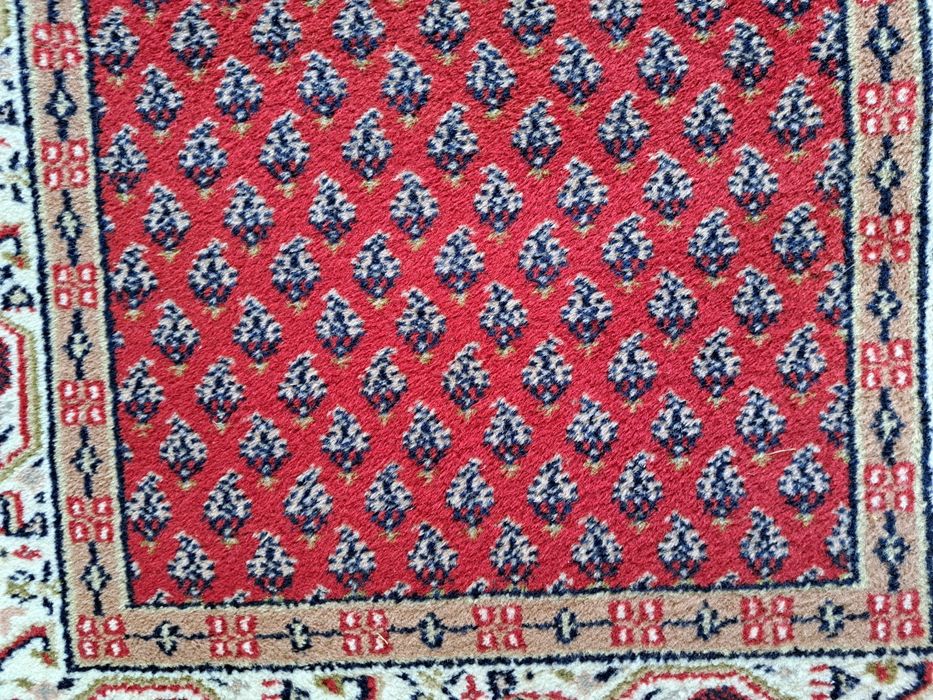 Elegancki Indyjski ręcznie tkany wełniany chodnik Mir 70x280cm.nr 1515