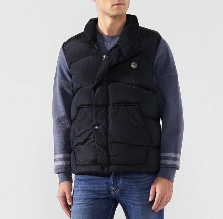 РЕФАУНД!!! Жилет Stone Island Nylon Meral Black original