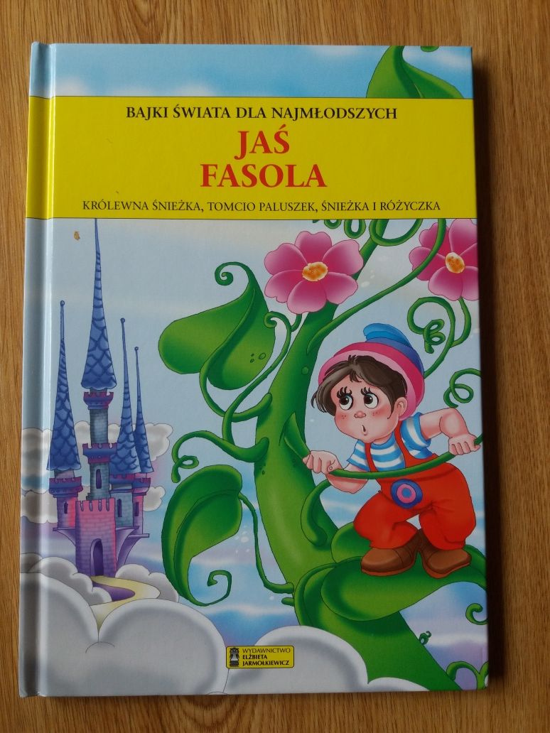 Kurka Złotonioska, Jaś Fasola - 8 bajek - książki nowe